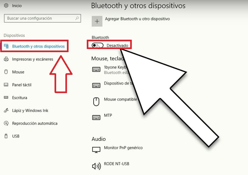 encender bluetooth desde pc infocomputer